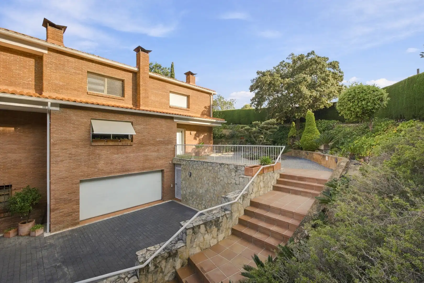 Vista exterior de Casa o chalet en venta en Sant Vicenç de Montalt con Aire acondicionado, Calefacción y Parquet