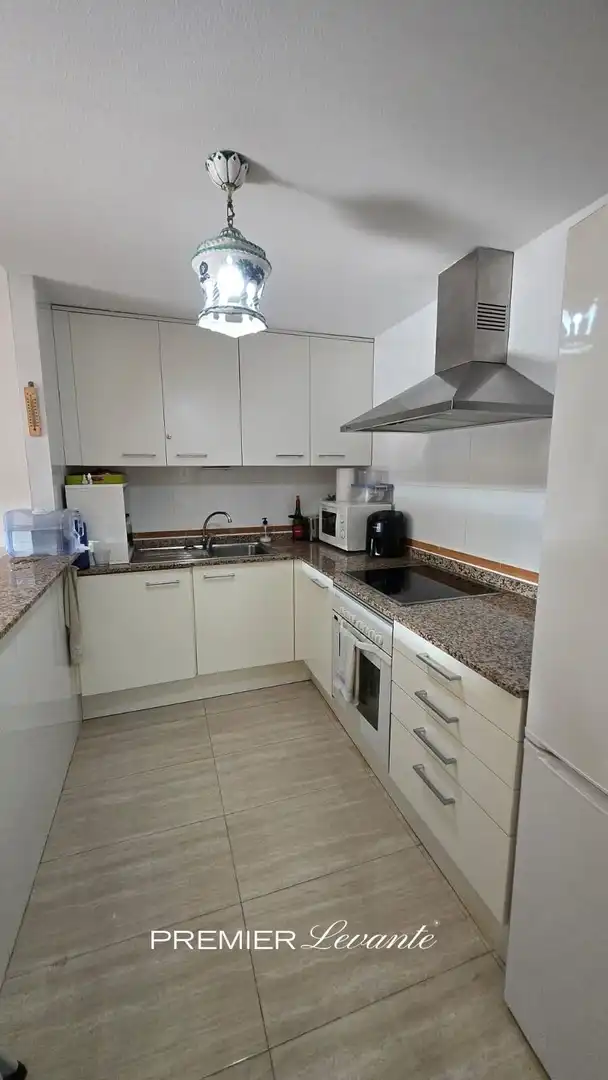 Kitchen of Flat for sale in Villajoyosa / La Vila Joiosa  with Community pool