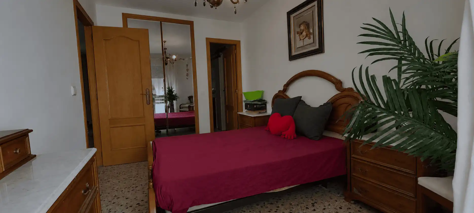 Bedroom of Flat for sale in Playa de Gandia