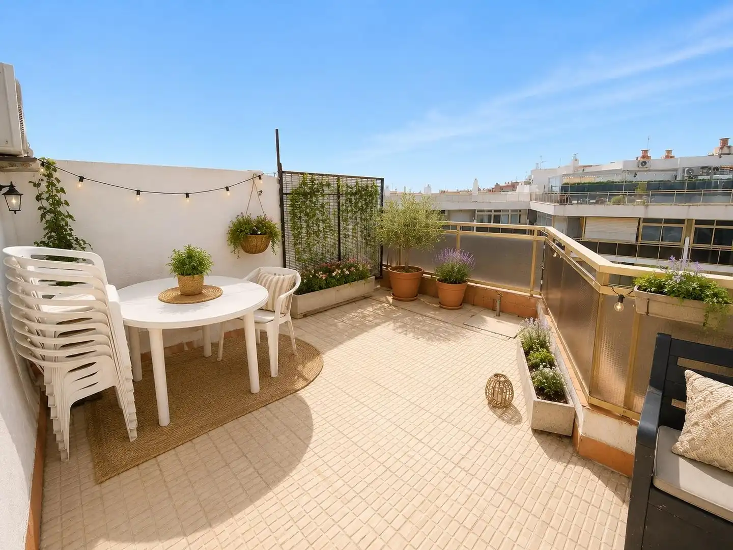Terraza de Ático en venta en Salou con Terraza, Amueblado y Piscina comunitaria