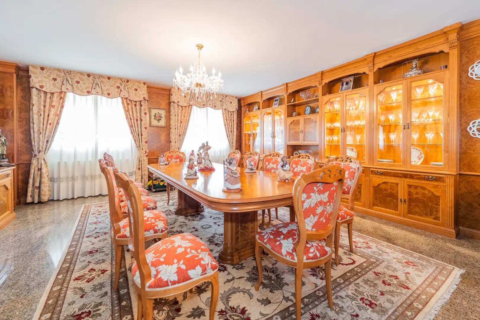 Dining room of Houses for sale in San Sebastián de los Reyes  with Air Conditioner, Heating and Private garden
