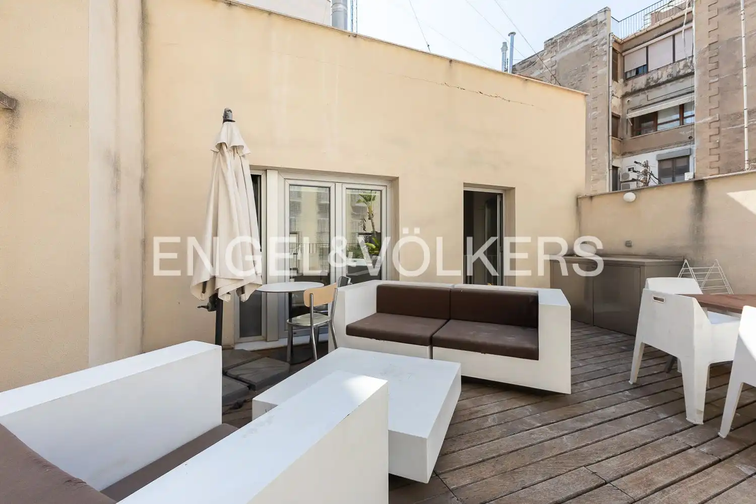 Terrassa de Àtic de lloguer en Valencia amb Aire condicionat, Calefacció i Parquet