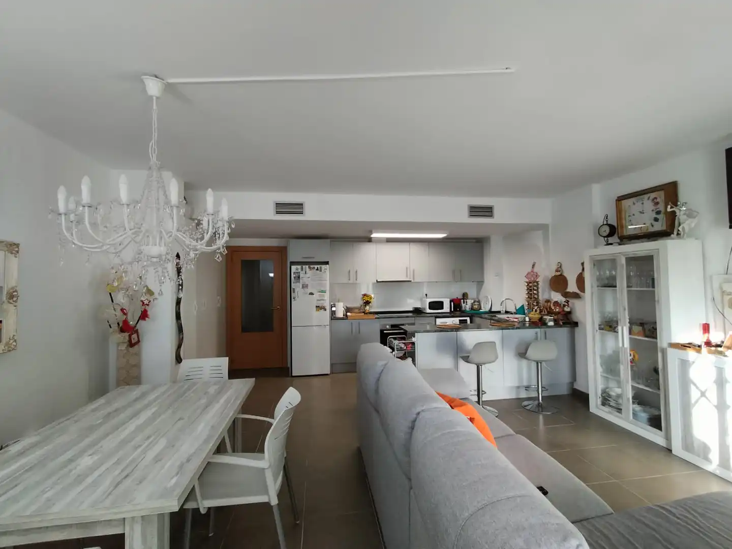 Sala de estar de Piso en venta en Vinaròs con Aire acondicionado, Amueblado y Horno