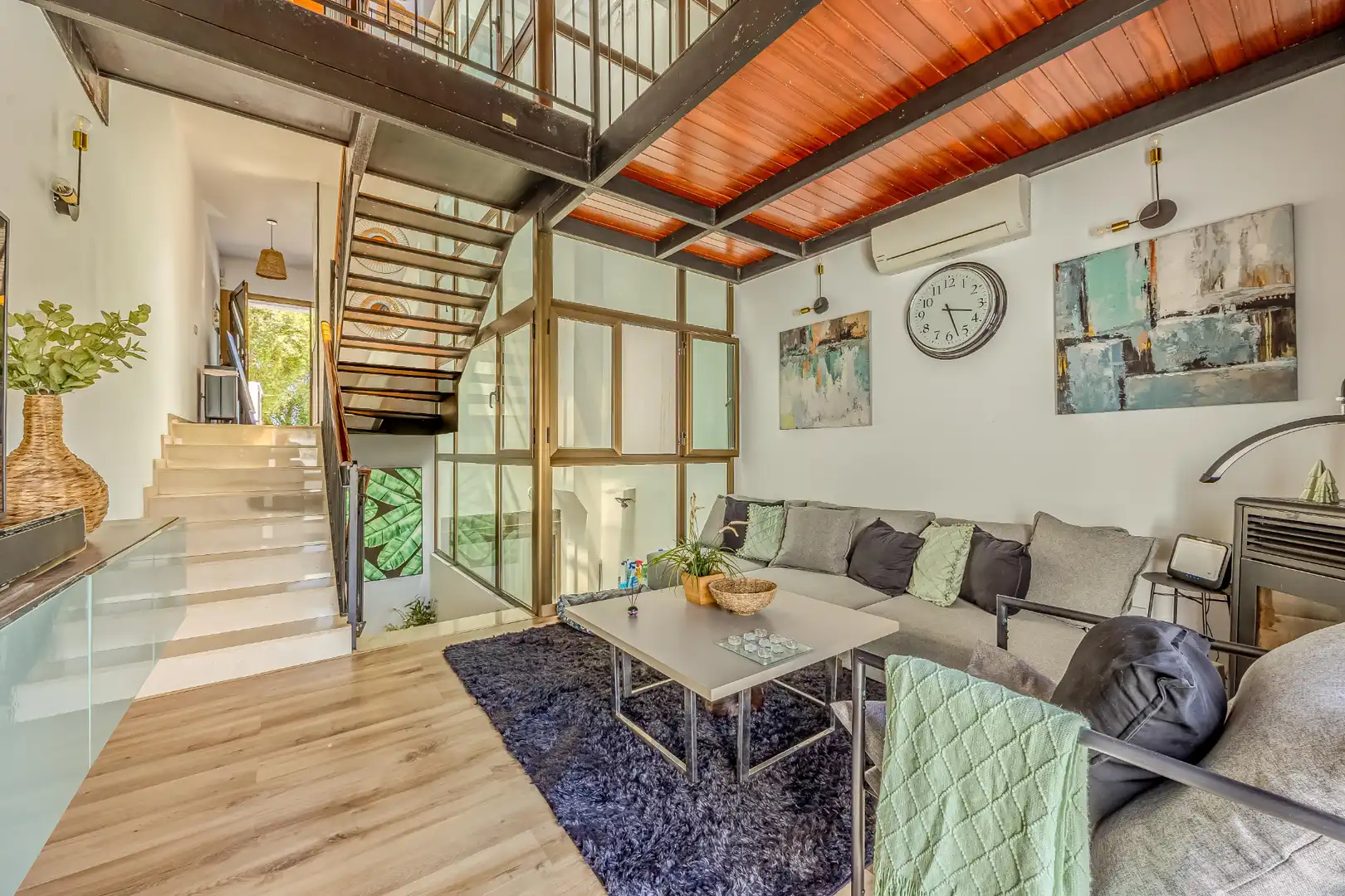 Living room of Detached homes for sale in Teror  with Air Conditioner, Heating and Private garden