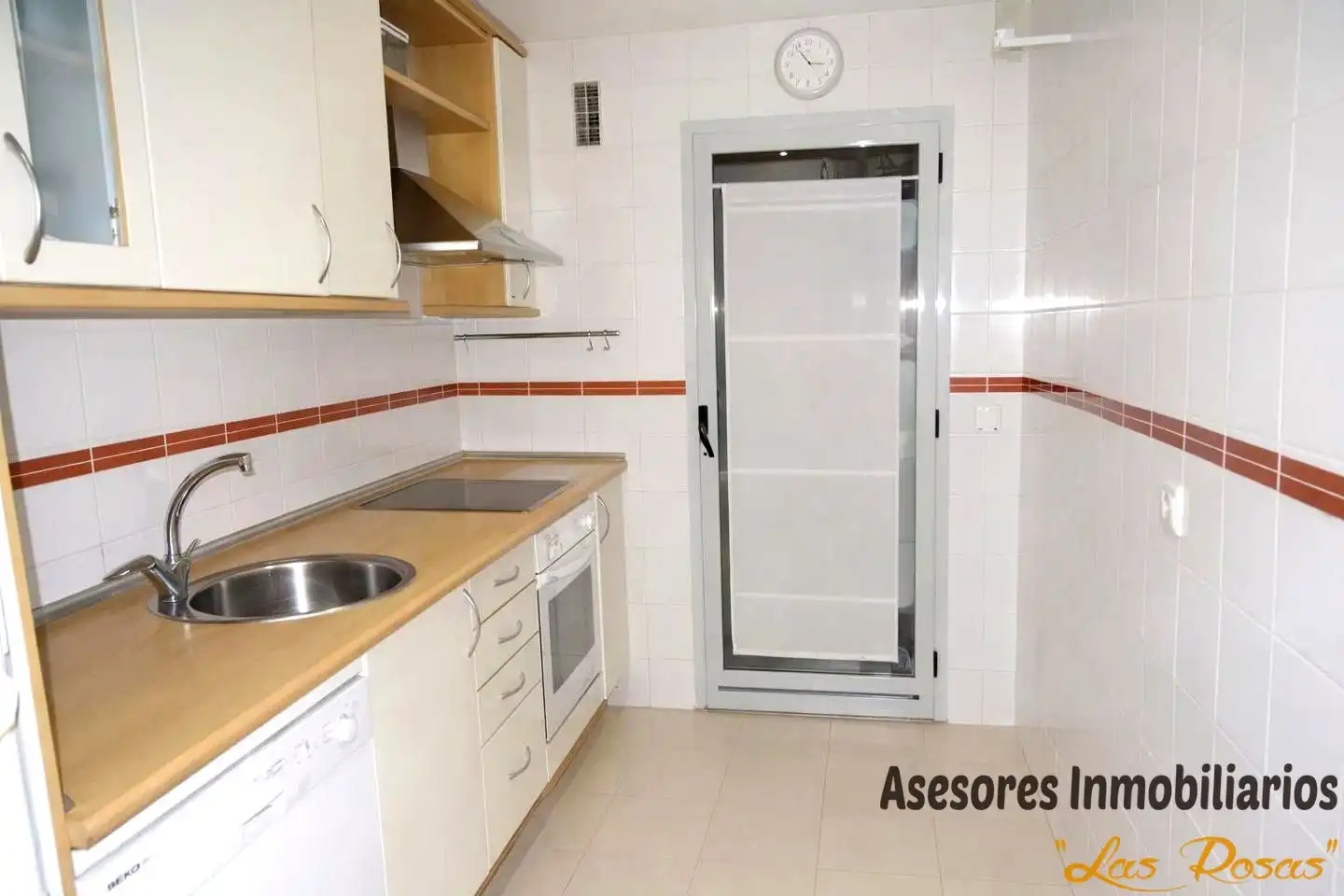 Kitchen of Flat for sale in  Madrid Capital  with Air Conditioner, Heating and Parquet flooring