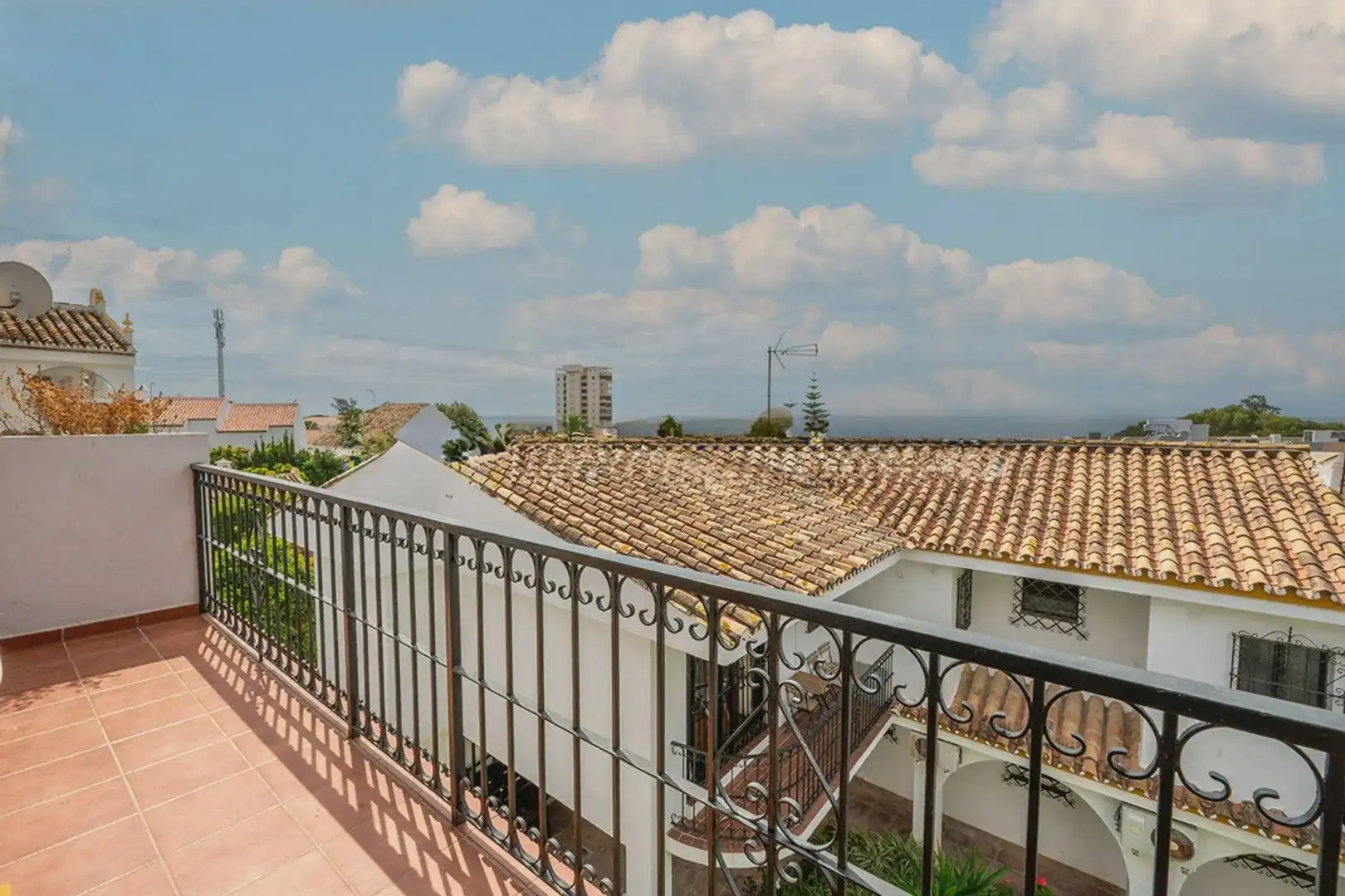 Terraza de Finca rústica en venta en Mijas