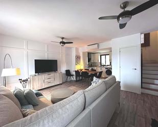 Living room of House or chalet to rent in Casares  with Air Conditioner, Terrace and Swimming Pool