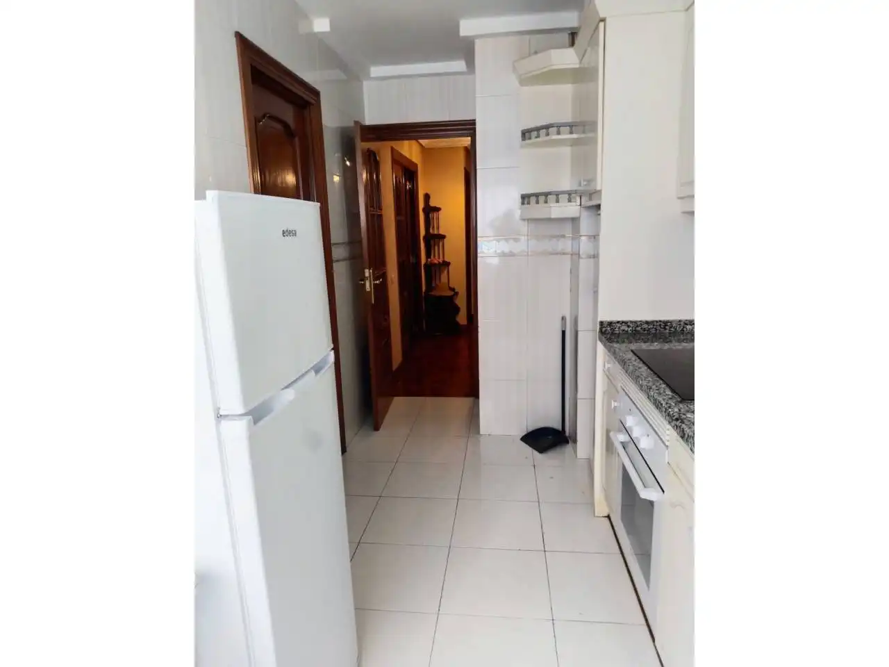 Kitchen of Flat for rent in Burgos  with Heating, Parquet flooring and Furnished