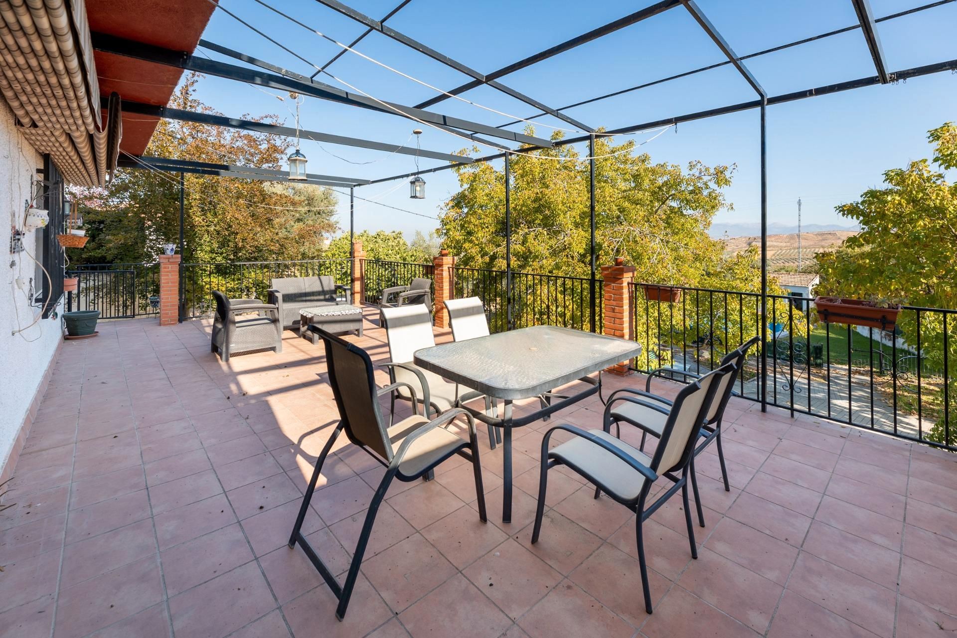 Terrassa de Casa o xalet en venda en Dílar amb Calefacció, Jardí privat i Terrassa