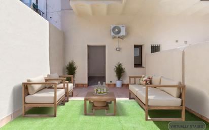 Terrassa de Planta baixa de lloguer en  Barcelona Capital amb Aire condicionat, Calefacció i Jardí privat