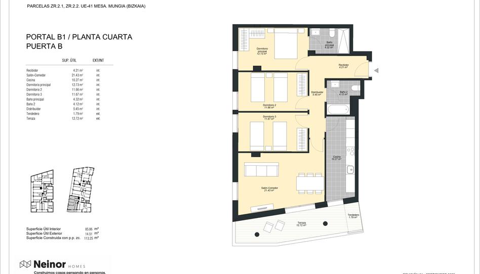 Foto 1 von Wohnung zum Verkauf in   Calle Lauxeta Olerkari, Mungia, Bizkaia