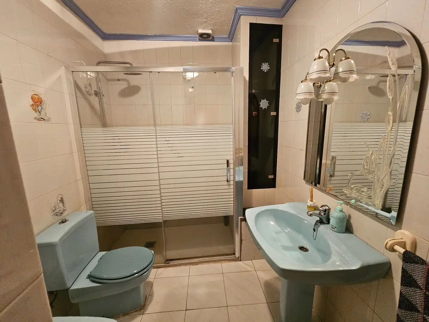 Baño de Casa adosada en venta en Olot con Calefacción, Trastero y Amueblado