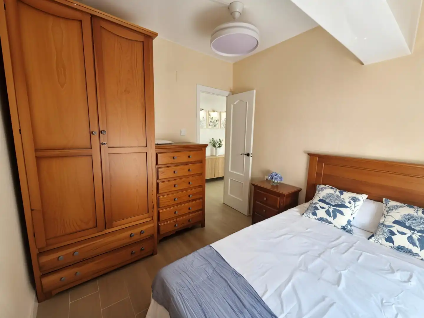 Bedroom of Flat for rent in Plasencia  with Furnished and Balcony