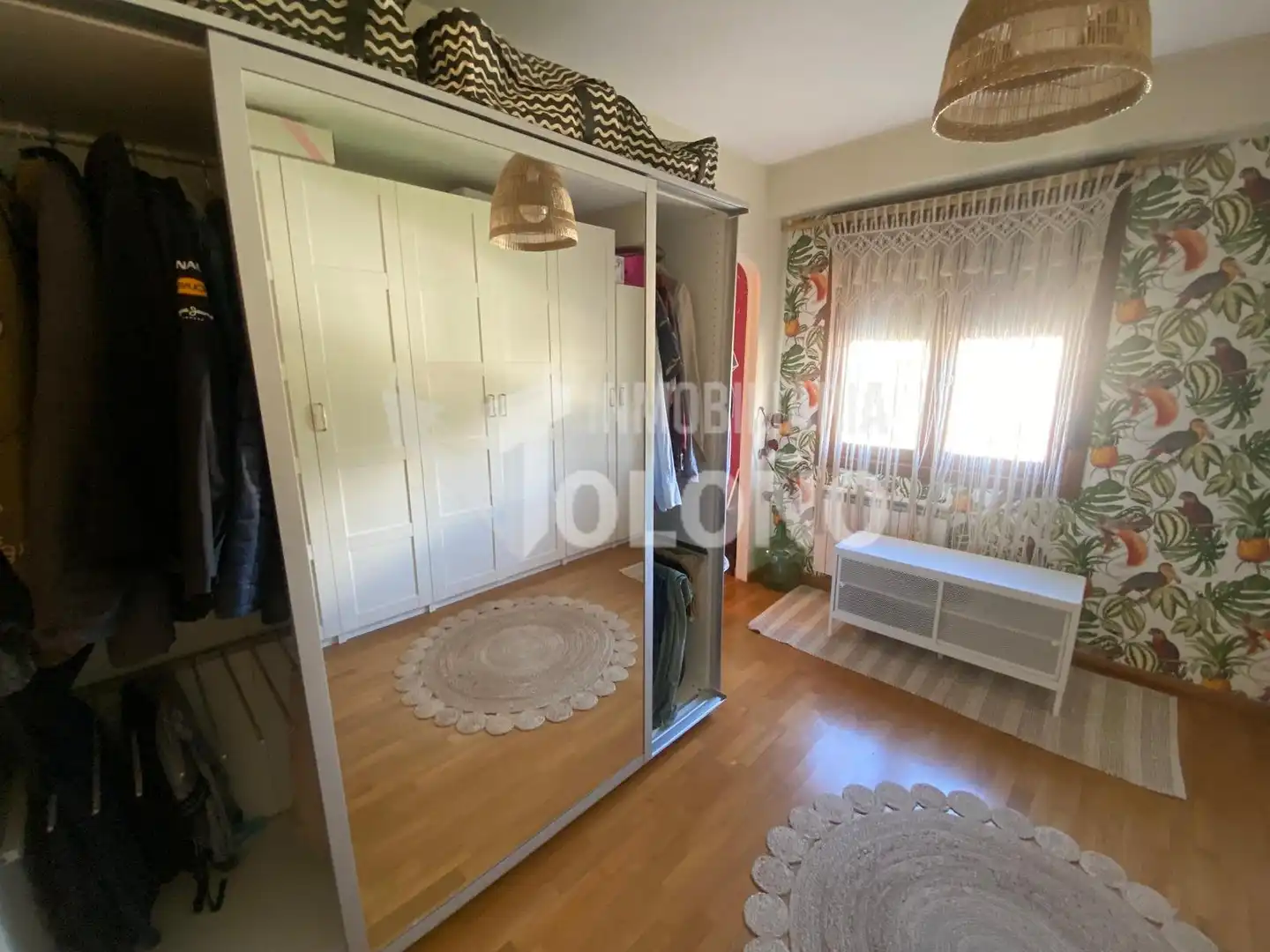 Dormitori de Casa adosada en venda en Leza amb Calefacció, Jardí privat i Parquet