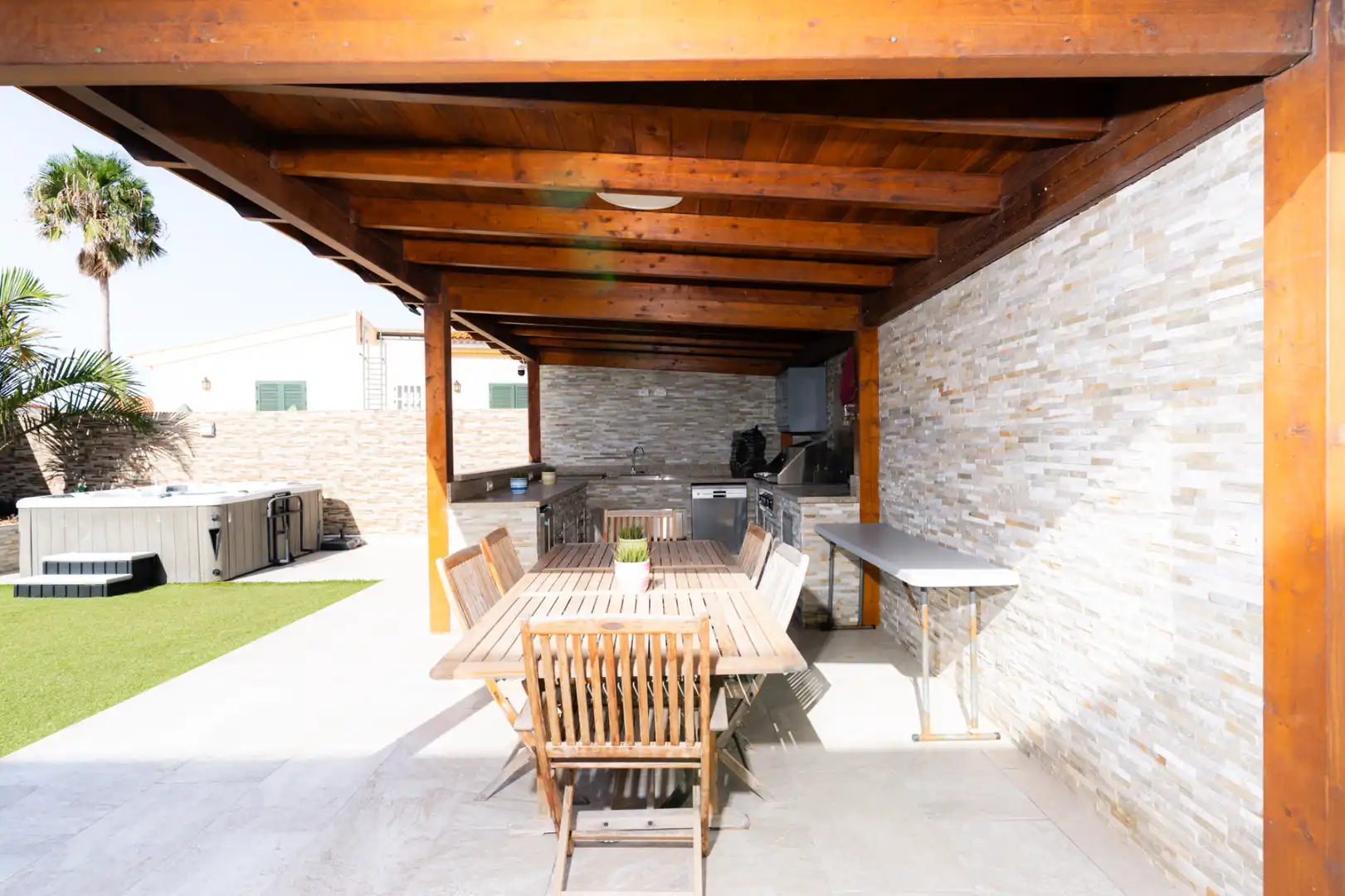 Terrassa de Casa adosada en venda en San Cristóbal de la Laguna amb Aire condicionat, Jardí privat i Parquet