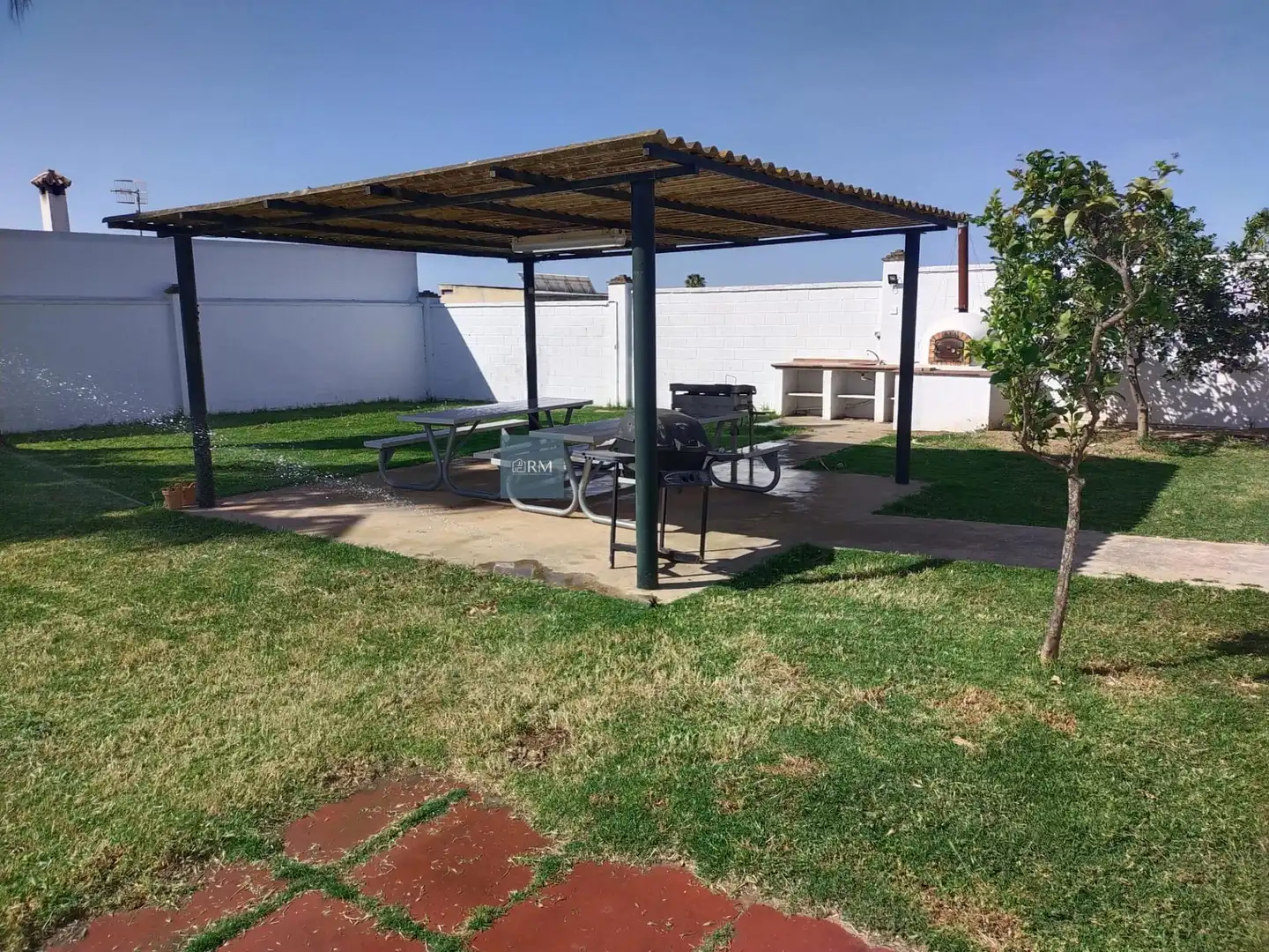Terraza de Casa o chalet de alquiler en Sanlúcar de Barrameda con Aire acondicionado