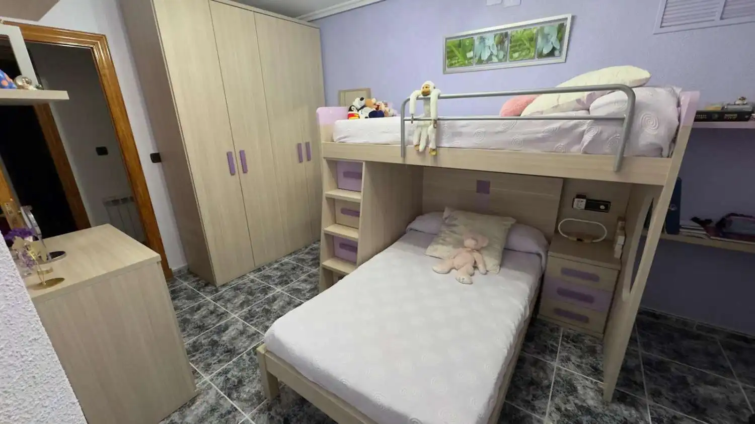 Schlafzimmer von Wohnung zum Verkauf in Pliego mit Klimaanlage, Heizung und Terrasse