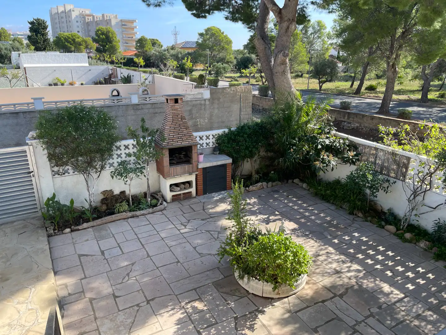 Jardí de Apartament de lloguer en Miami Platja