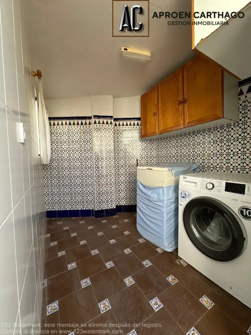 Cocina de Casa o chalet en venta en Cartagena con Aire acondicionado, Calefacción y Jardín privado