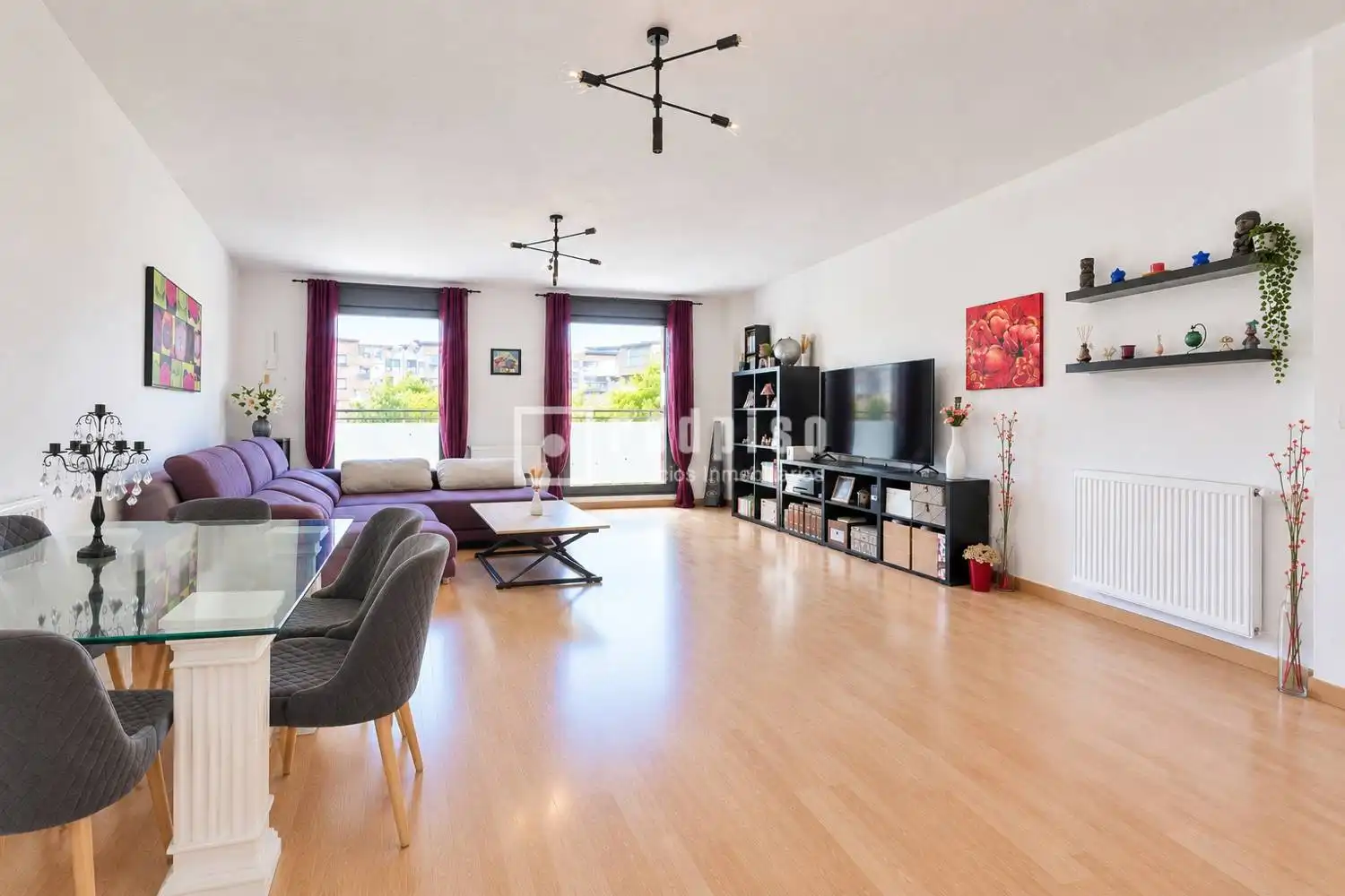 Wohnzimmer von Wohnung zum Verkauf in Paracuellos de Jarama mit Klimaanlage, Heizung und Privatgarten
