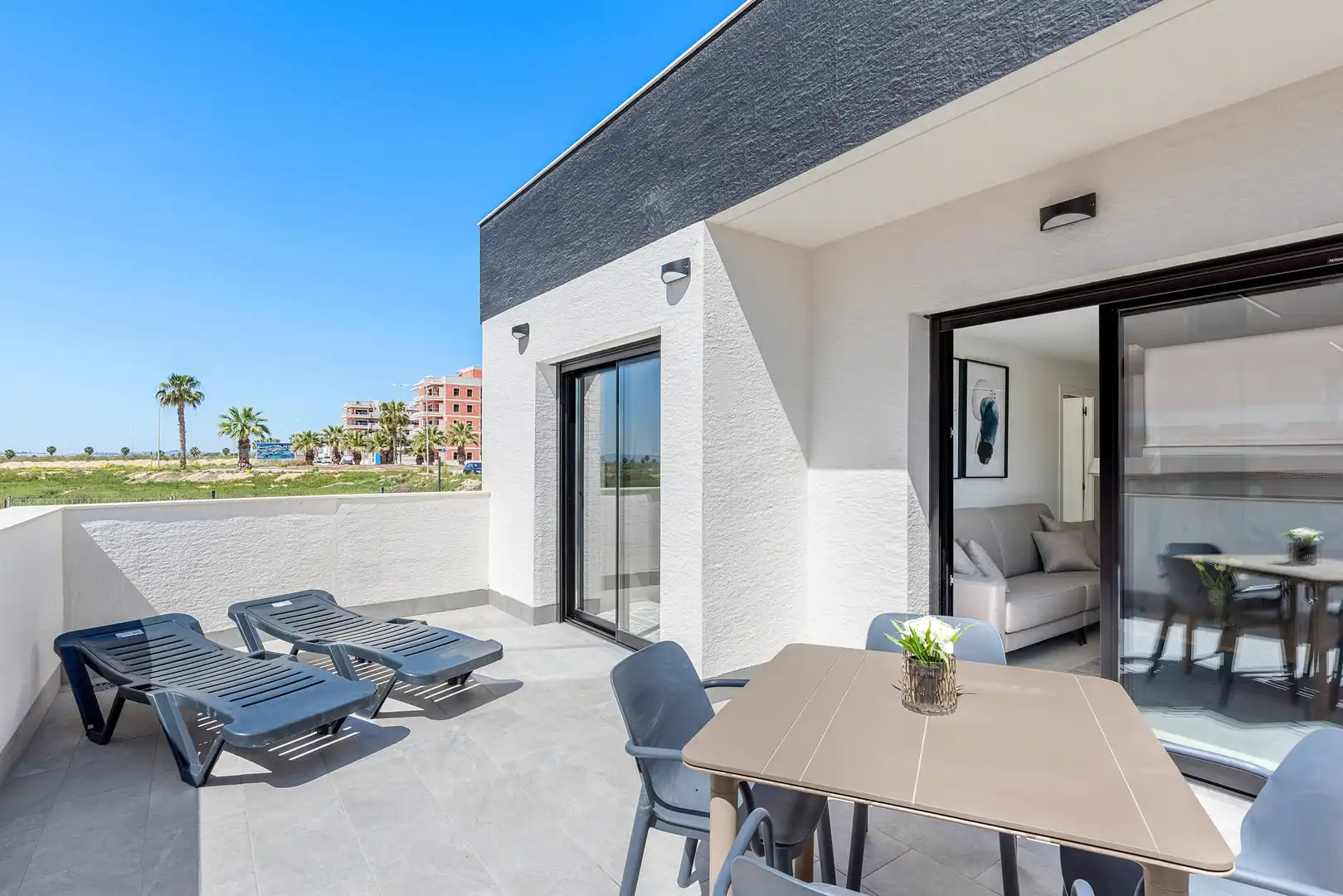 Terraza de Apartamento en venta en Guardamar del Segura con Terraza y Piscina