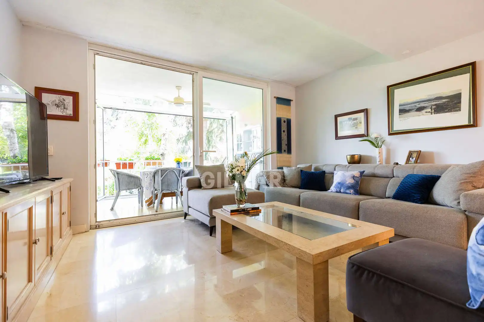 Living room of Detached homes for sale in Galapagar  with Heating, Private garden and Swimming Pool