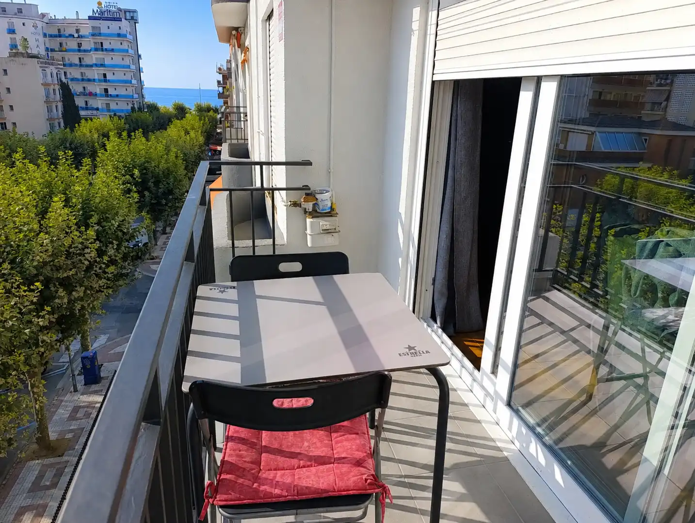Terrasse von Wohnung zum Verkauf in Calella mit Klimaanlage, Heizung und Abstellraum