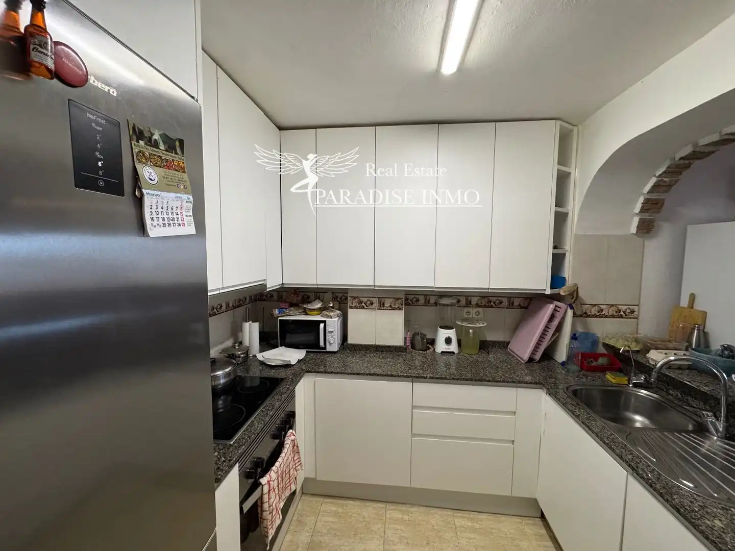 Kitchen of Flat for sale in Santa Eulària des Riu  with Air Conditioner, Heating and Terrace