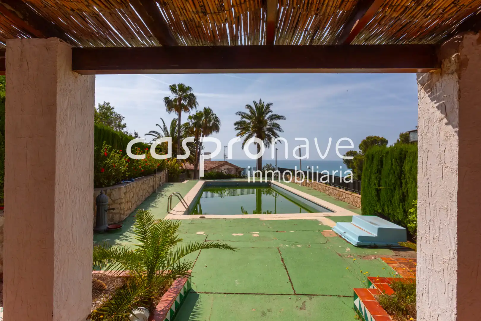 Garten von Haus oder Chalet zum Verkauf in Oropesa del Mar / Orpesa mit Privatgarten, Terrasse und Schwimmbad