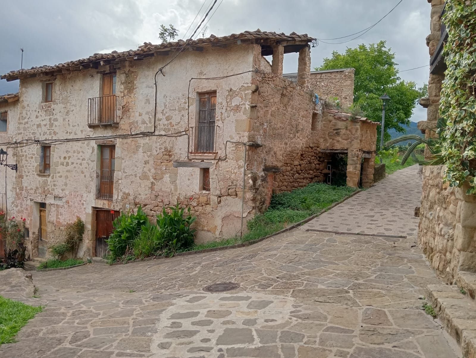 Vista exterior de Casa o xalet en venda en La Vall d'en Bas