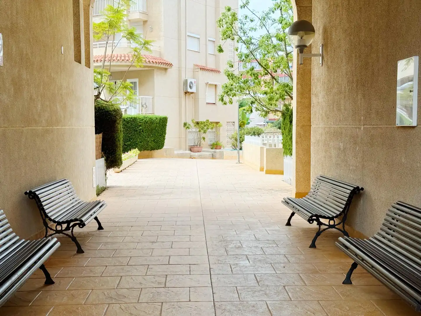 Terrace of Apartments for rent in El Campello  with Air Conditioner, Private garden and Terrace