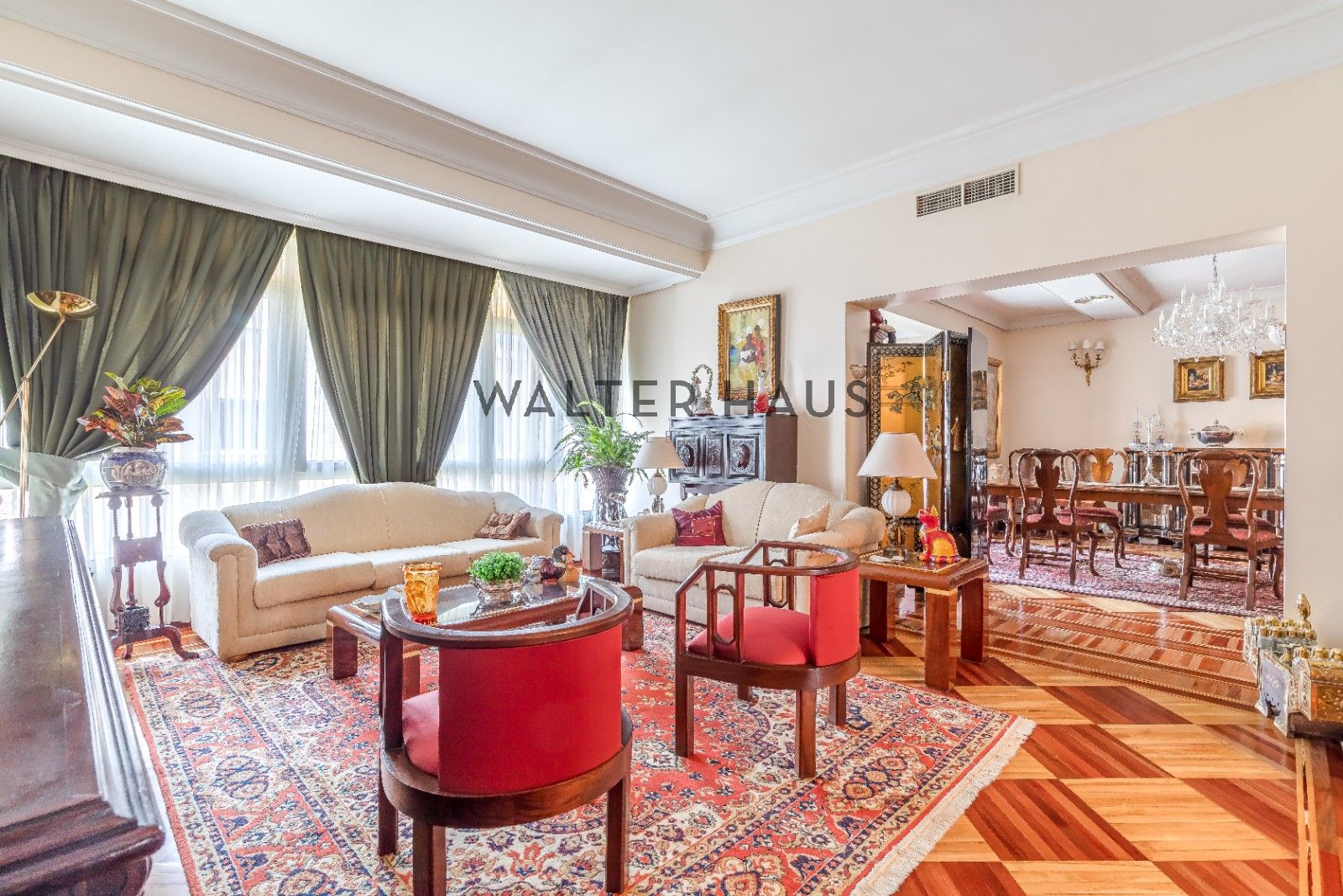 Sala d'estar de Àtic en venda en  Madrid Capital amb Aire condicionat, Calefacció i Terrassa