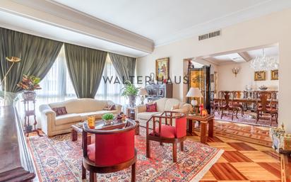 Living room of Attic for sale in  Madrid Capital  with Air Conditioner, Heating and Terrace