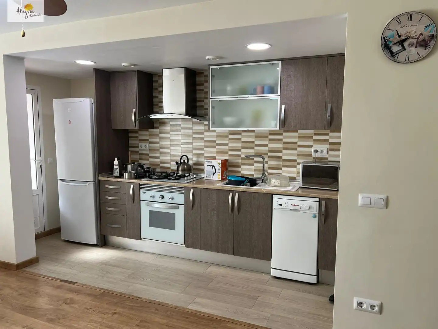 Cocina de Piso en venta en Valencia con Aire acondicionado, Terraza y Amueblado