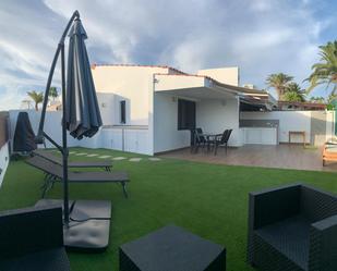 Terrace of House or chalet to rent in San Bartolomé de Tirajana  with Air Conditioner and Terrace