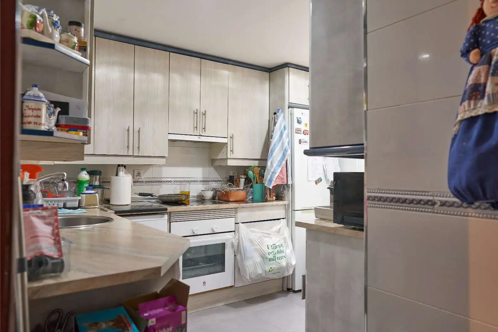 Cocina de Piso en venta en Torrejón de Ardoz con Calefacción, Terraza y Amueblado