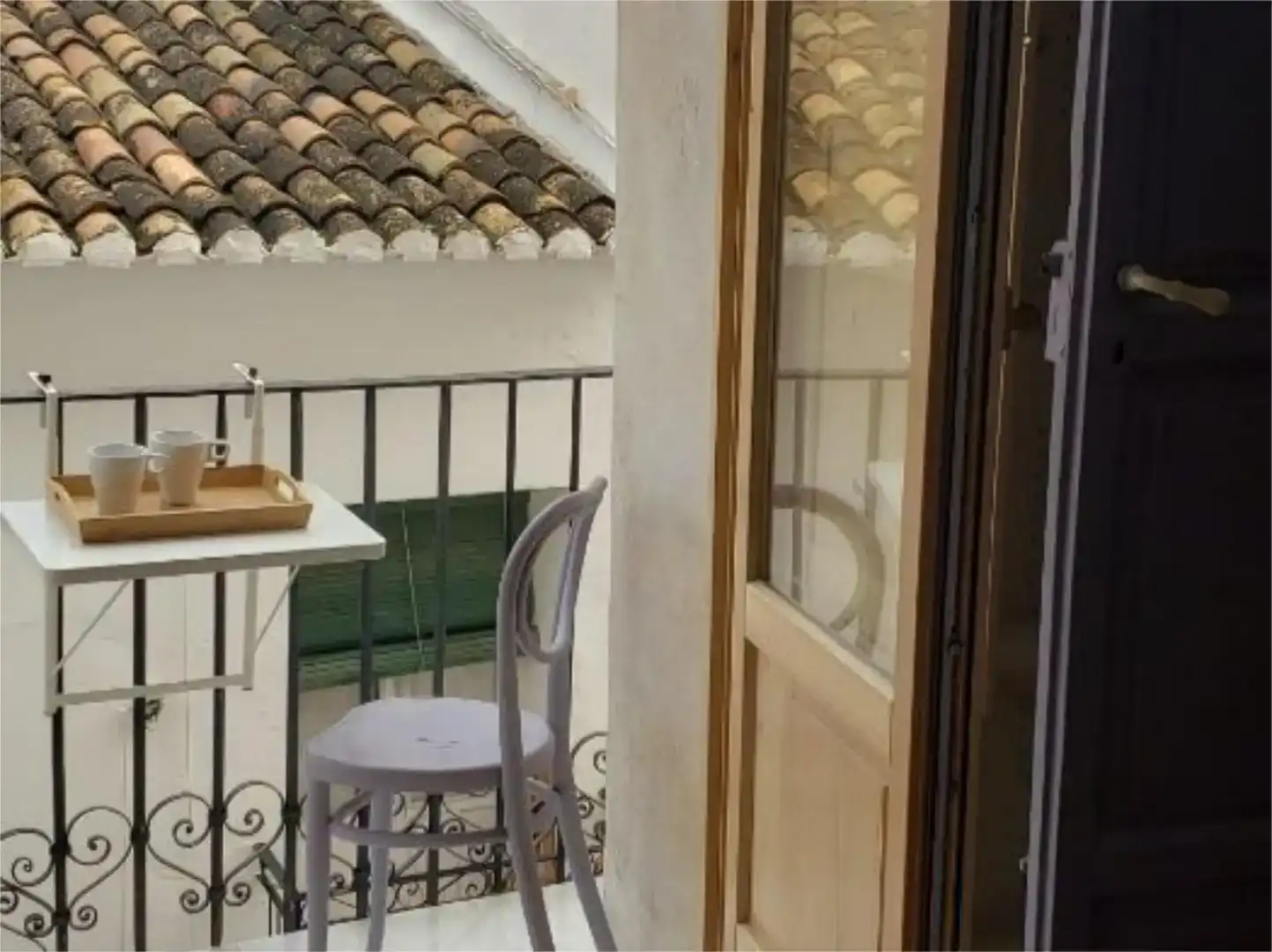 Terrasse von Wohnung zur Miete in Altea mit Klimaanlage, Parkett und Möbliert