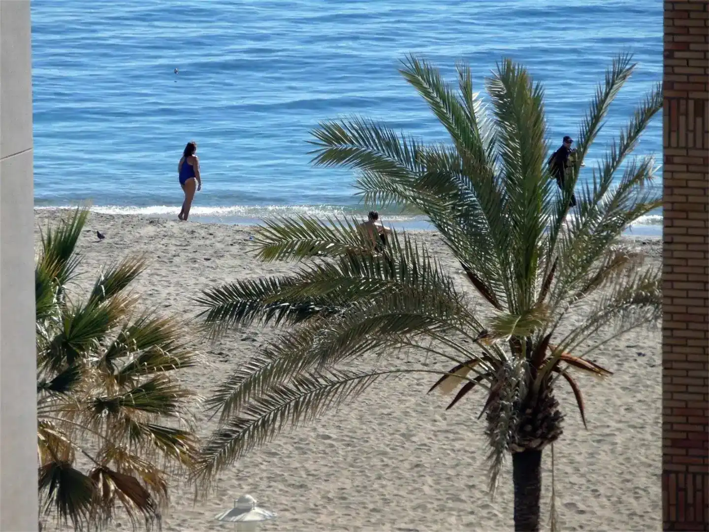 Außenansicht von Dachboden zur Miete in Almería mit Klimaanlage, Möbliert und Balkon