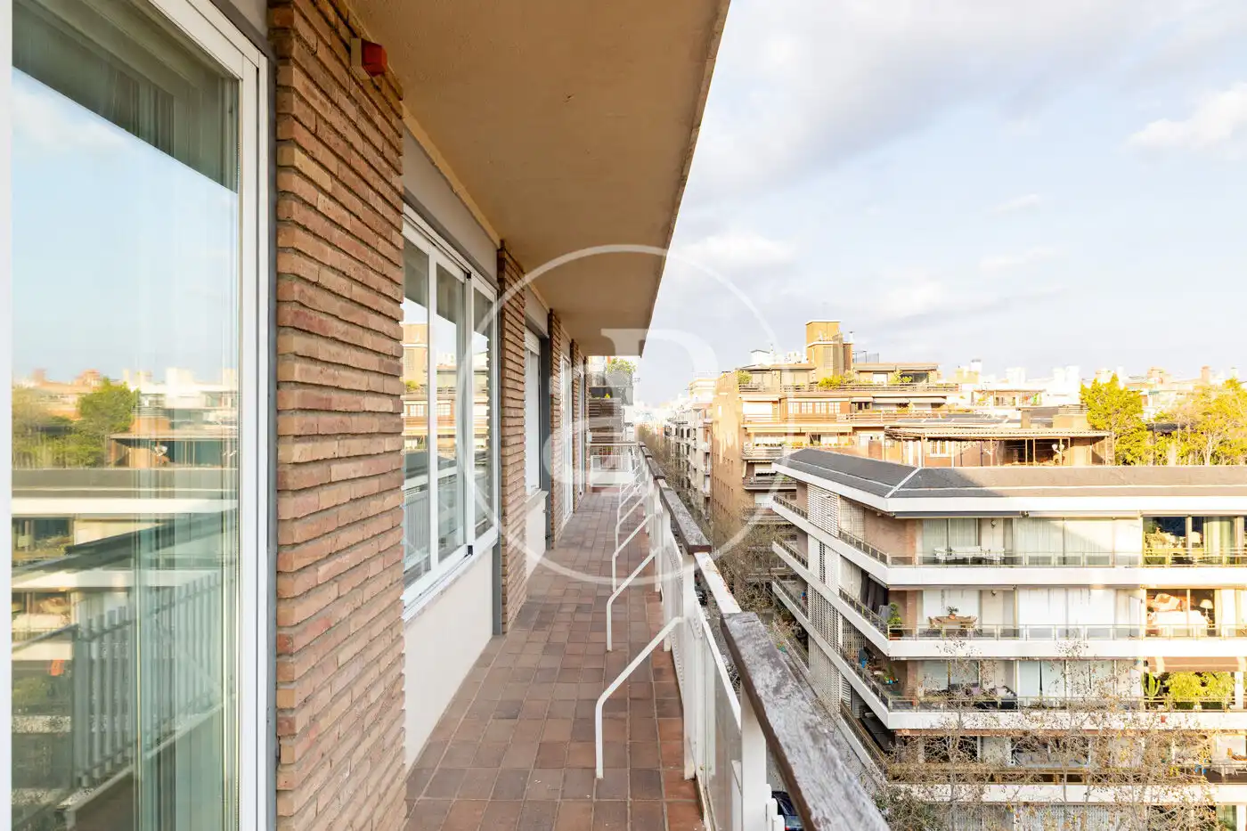 Exterior view of Flat for rent in Barcelona  with Air Conditioner, Heating and Terrace