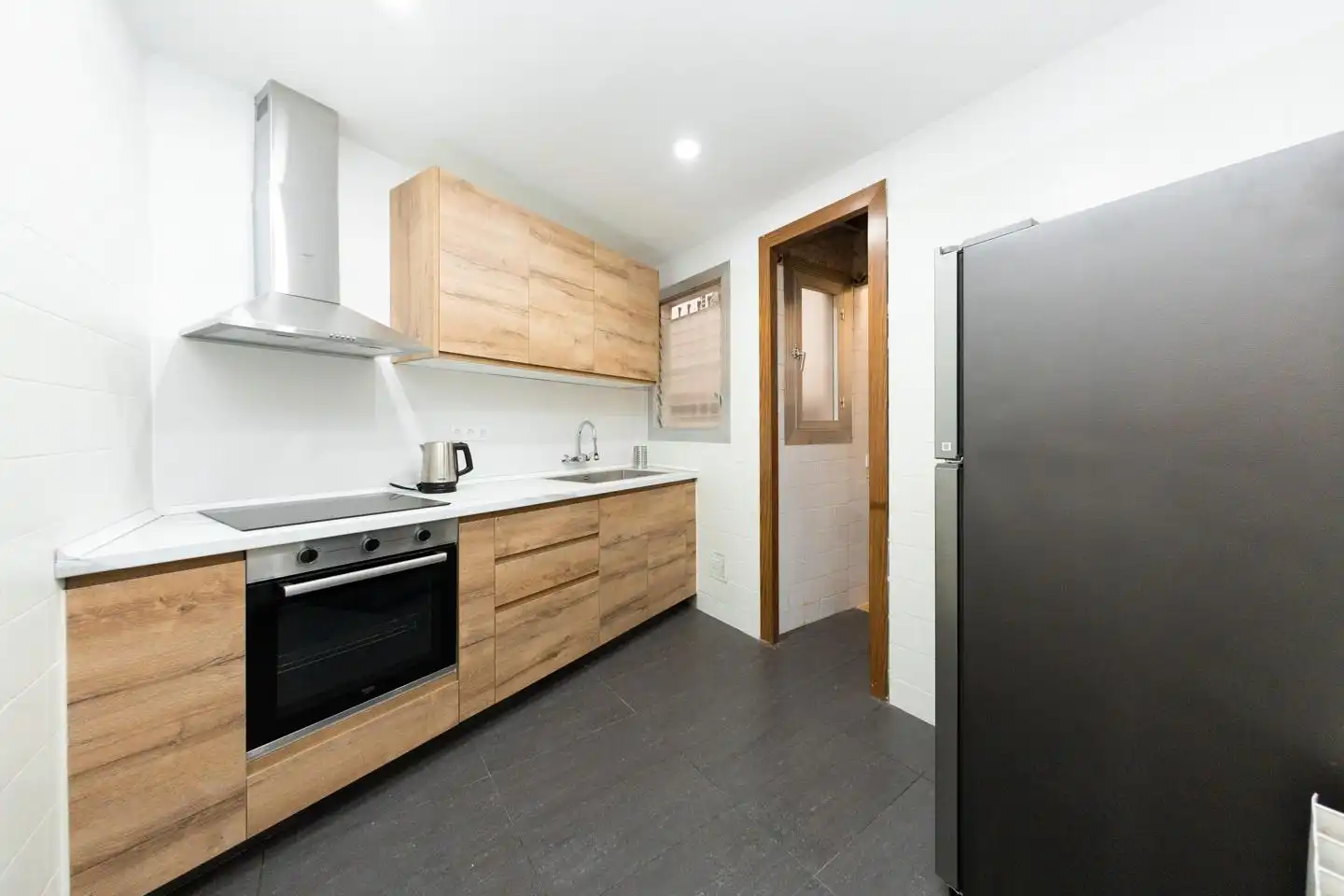 Kitchen of Flat for sale in Barcelona  with Air Conditioner and Furnished