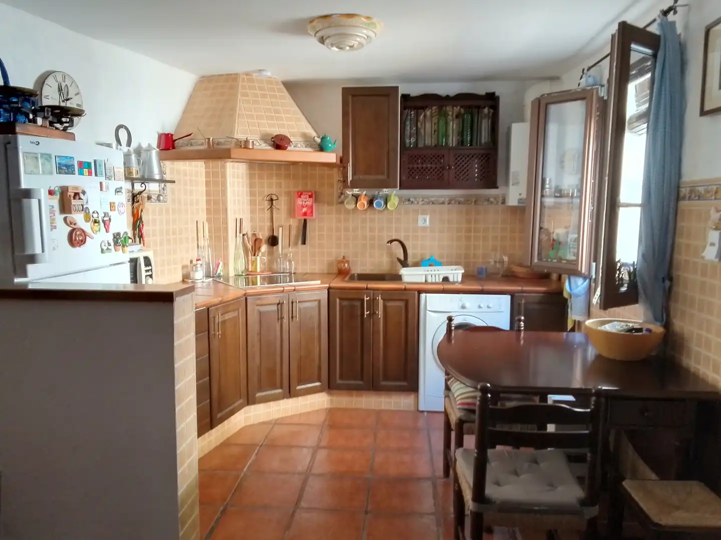 Kitchen of Country homes for sale in Villaluenga del Rosario  with Heating, Furnished and Washing machine