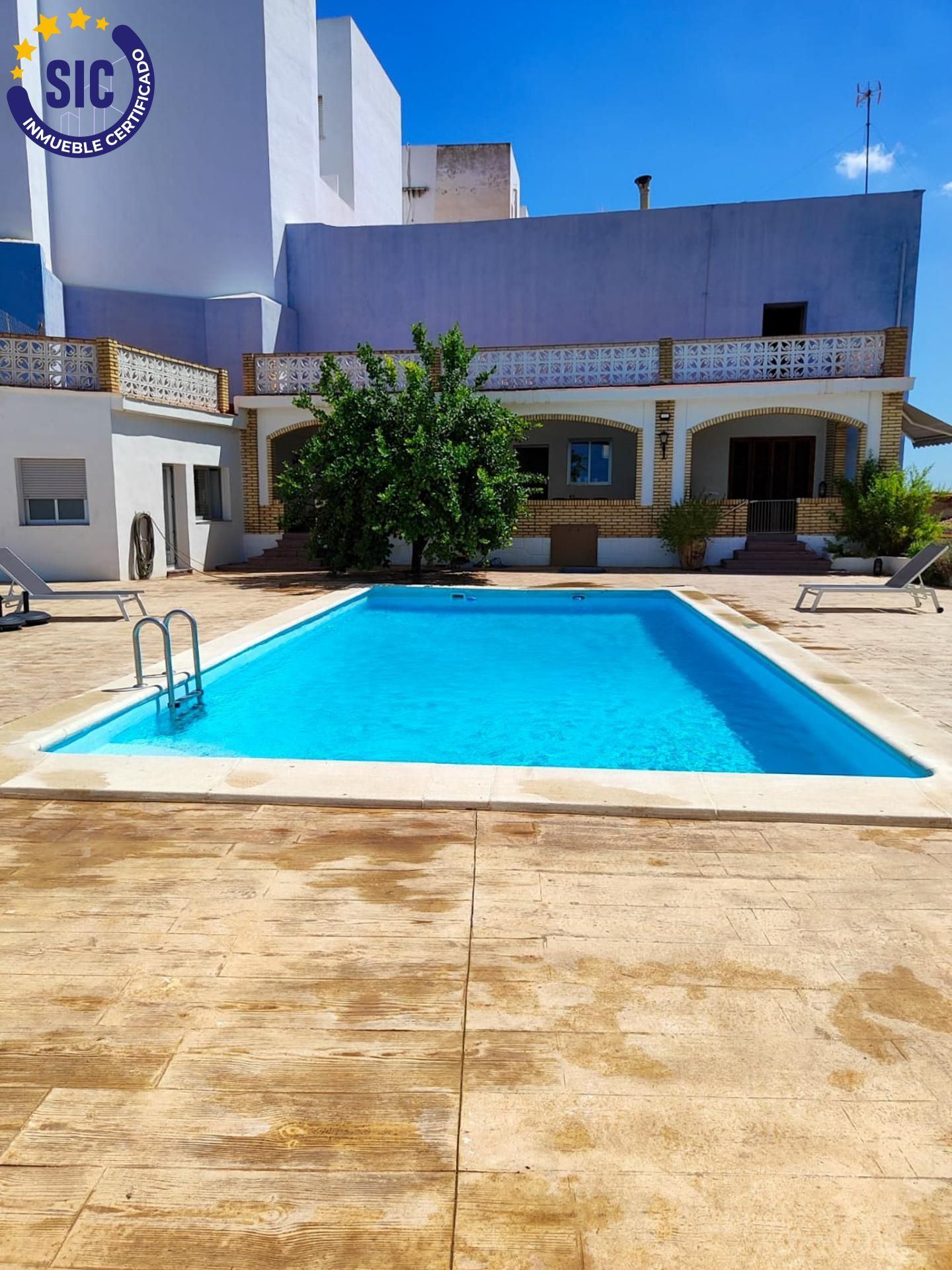 Schwimmbecken von Country house zum verkauf in Godelleta mit Heizung, Privatgarten und Terrasse