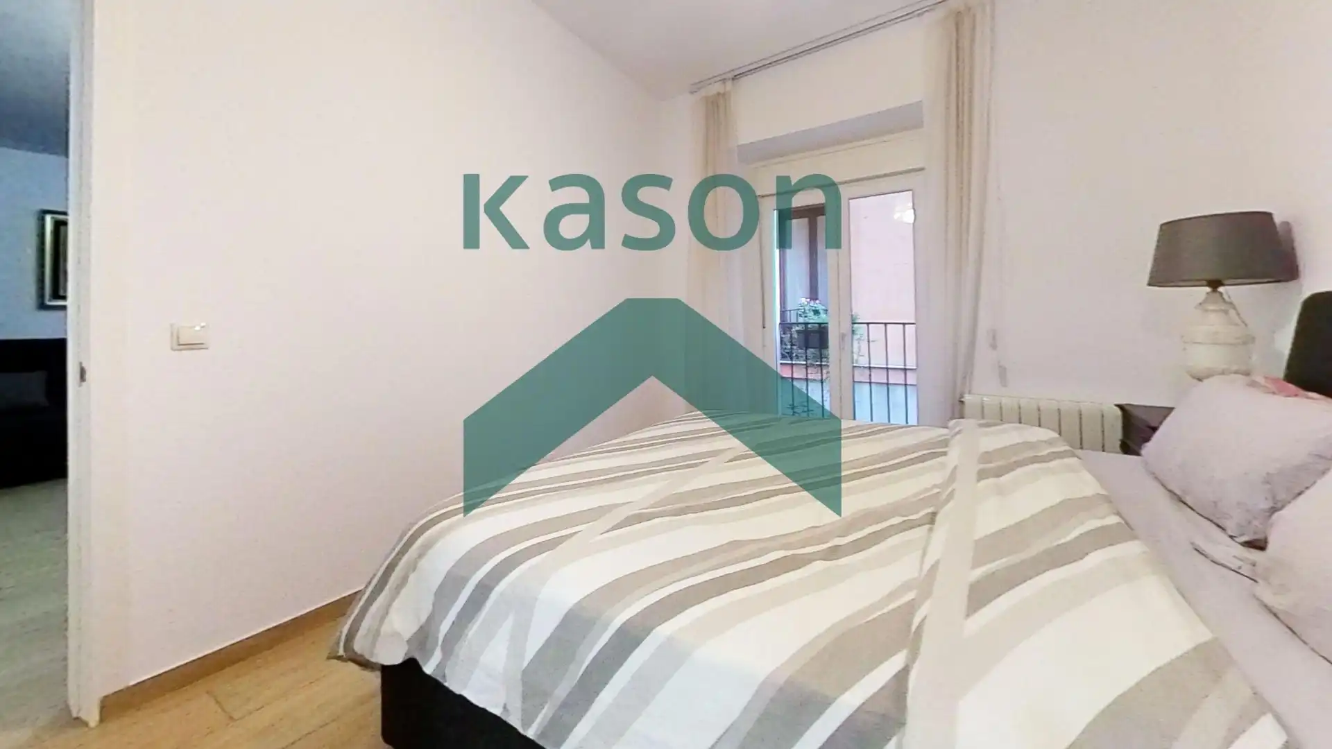 Bedroom of Flat for sale in Madrid  with Heating