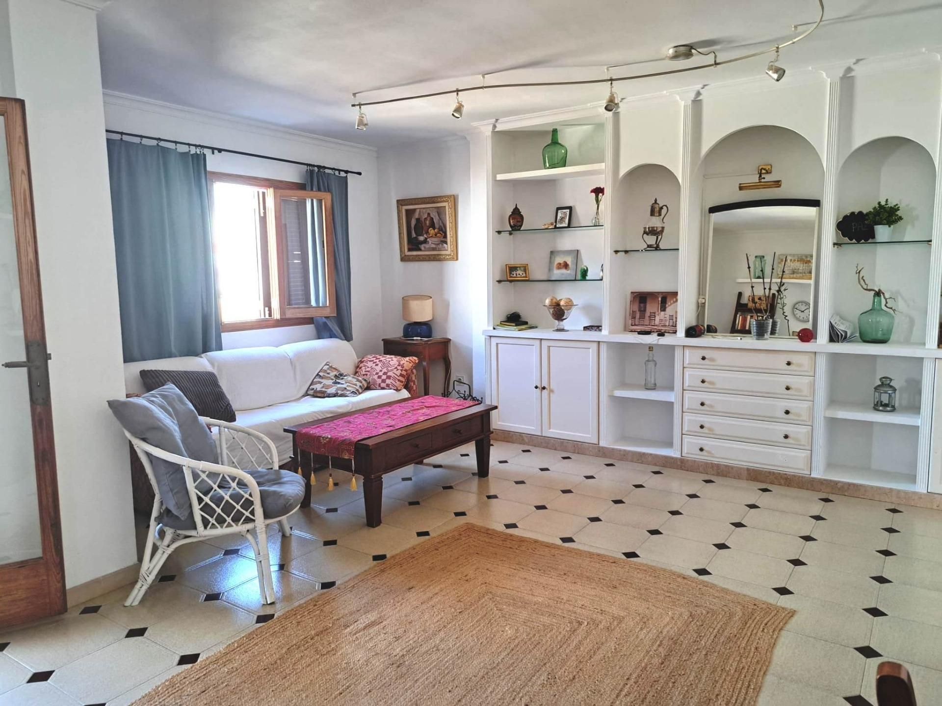 Sala d'estar de Pis en venda en Santa Margalida amb Aire condicionat, Terrassa i Traster