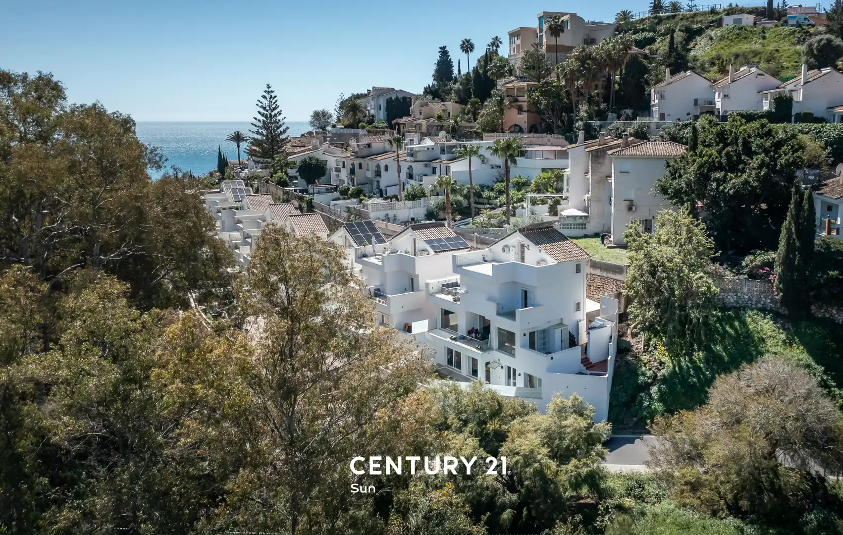 Exterior view of Houses for sale in Benalmádena  with Air Conditioner and Furnished