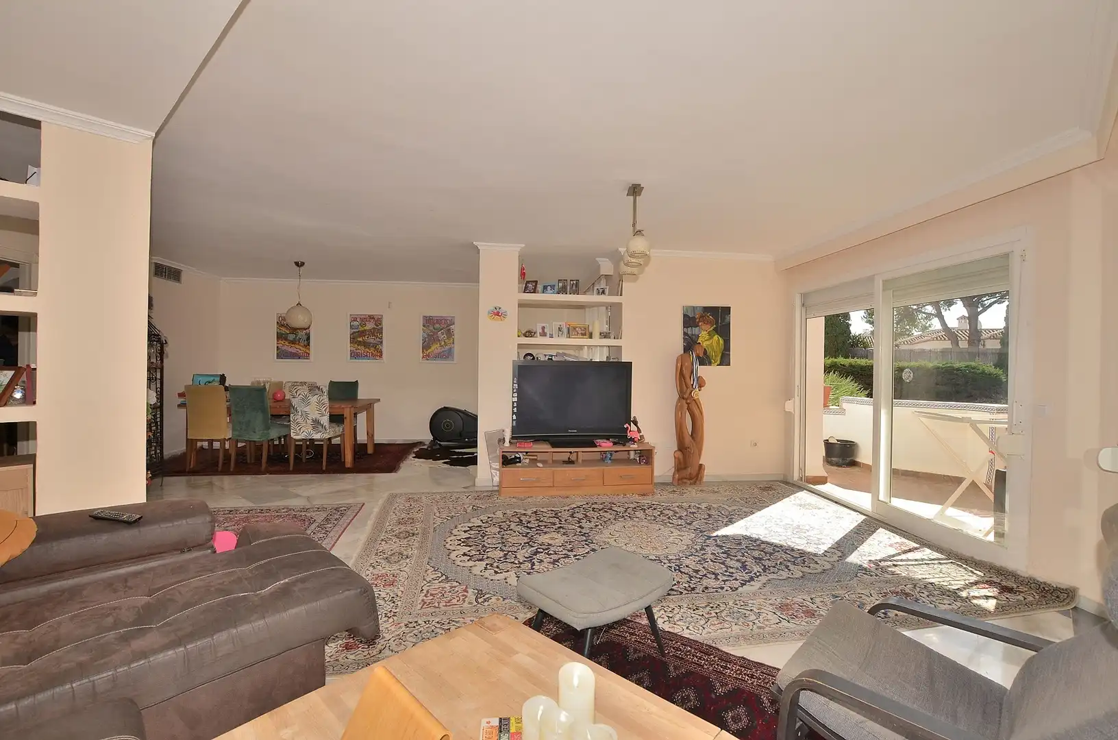 Living room of Duplexes for sale in Mijas  with Air Conditioner, Terrace and Oven