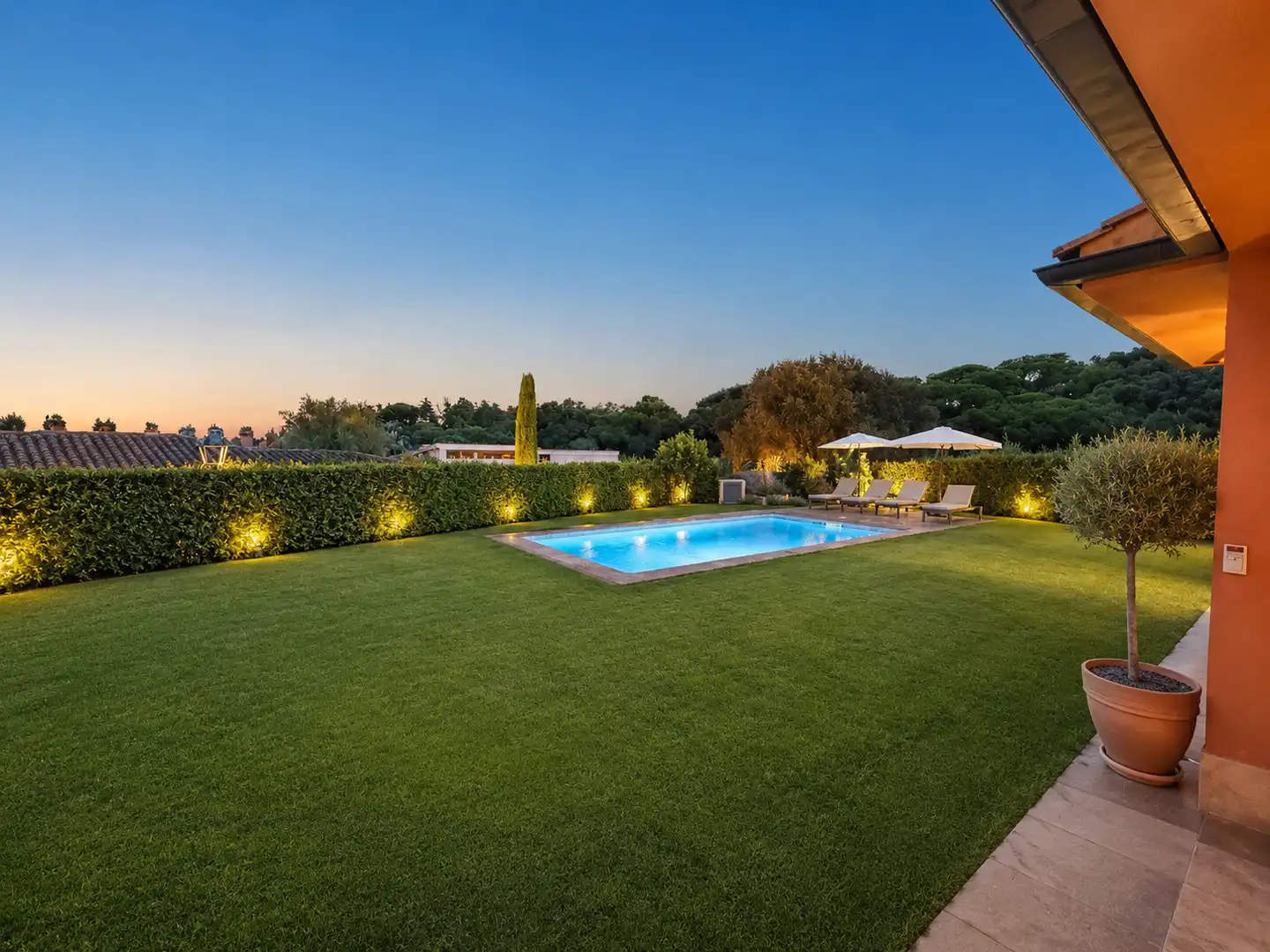 Swimming pool of Houses for sale in Sant Vicenç de Montalt  with Air Conditioner, Heating and Private garden