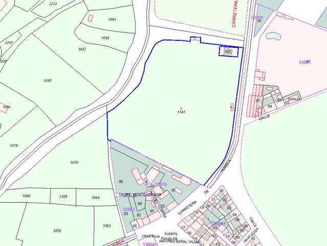 Terreno residencial en Venta en Polígono 13 Parcela 1747 en El Grado