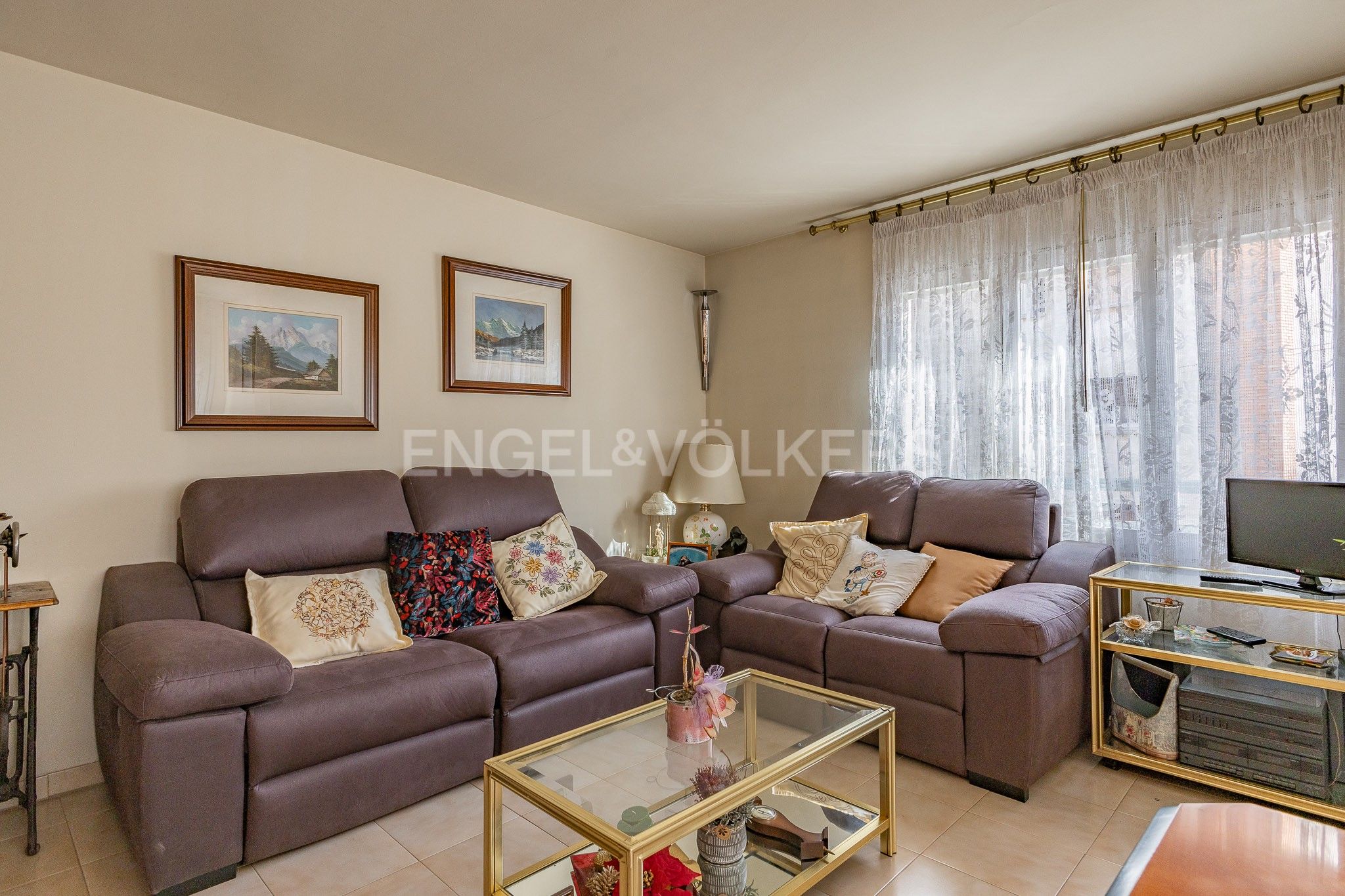 Living room of Apartment for sale in Manresa  with Air Conditioner, Heating and Balcony