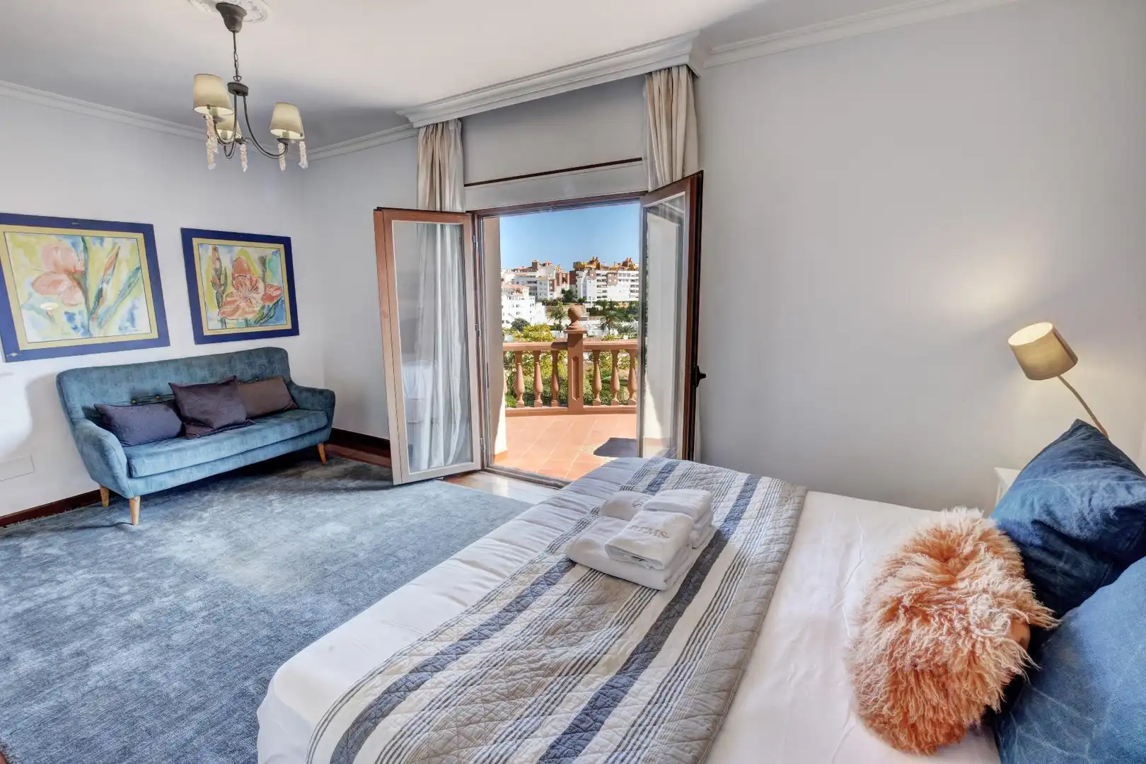 Dormitori de Casa o xalet en venda en Benalmádena amb Aire condicionat, Calefacció i Jardí privat